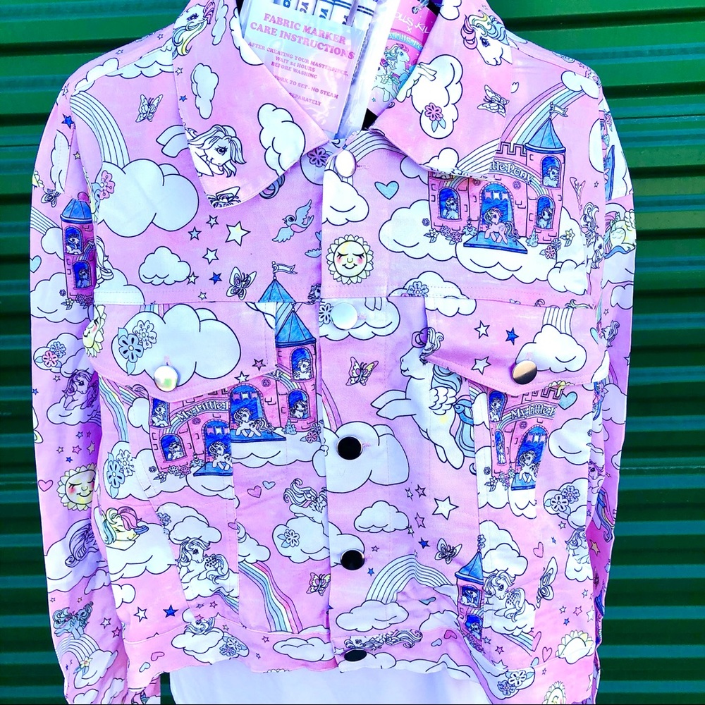 NEW Dolls Kill My Little Pony Jacket